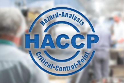 haccp - hazard analysis and critical control